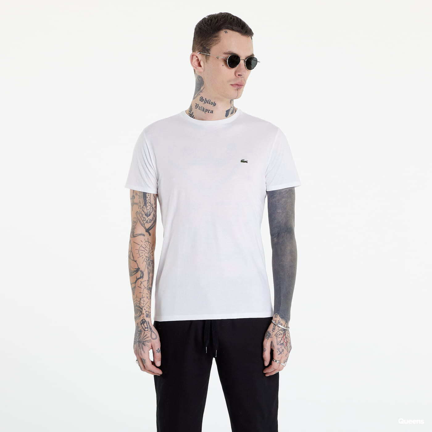 T-shirts LACOSTE Pima Cotton White