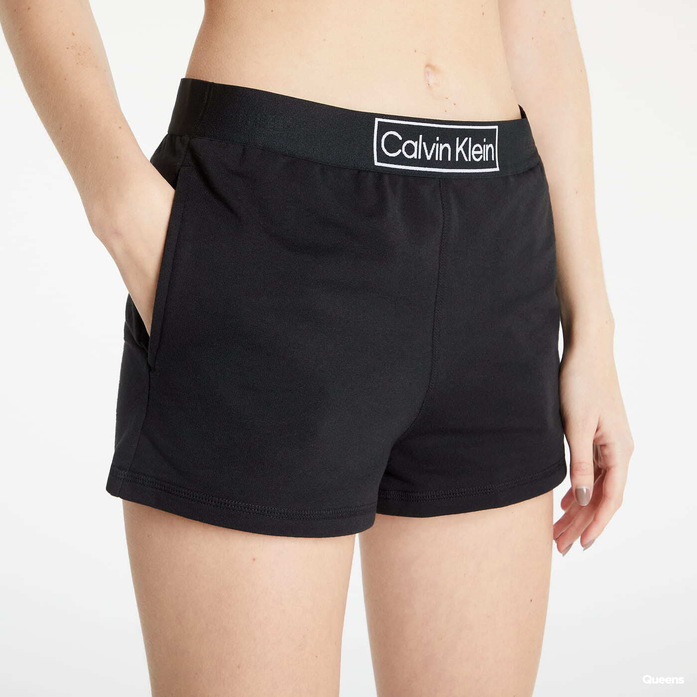 Calvin klein sales black shorts womens