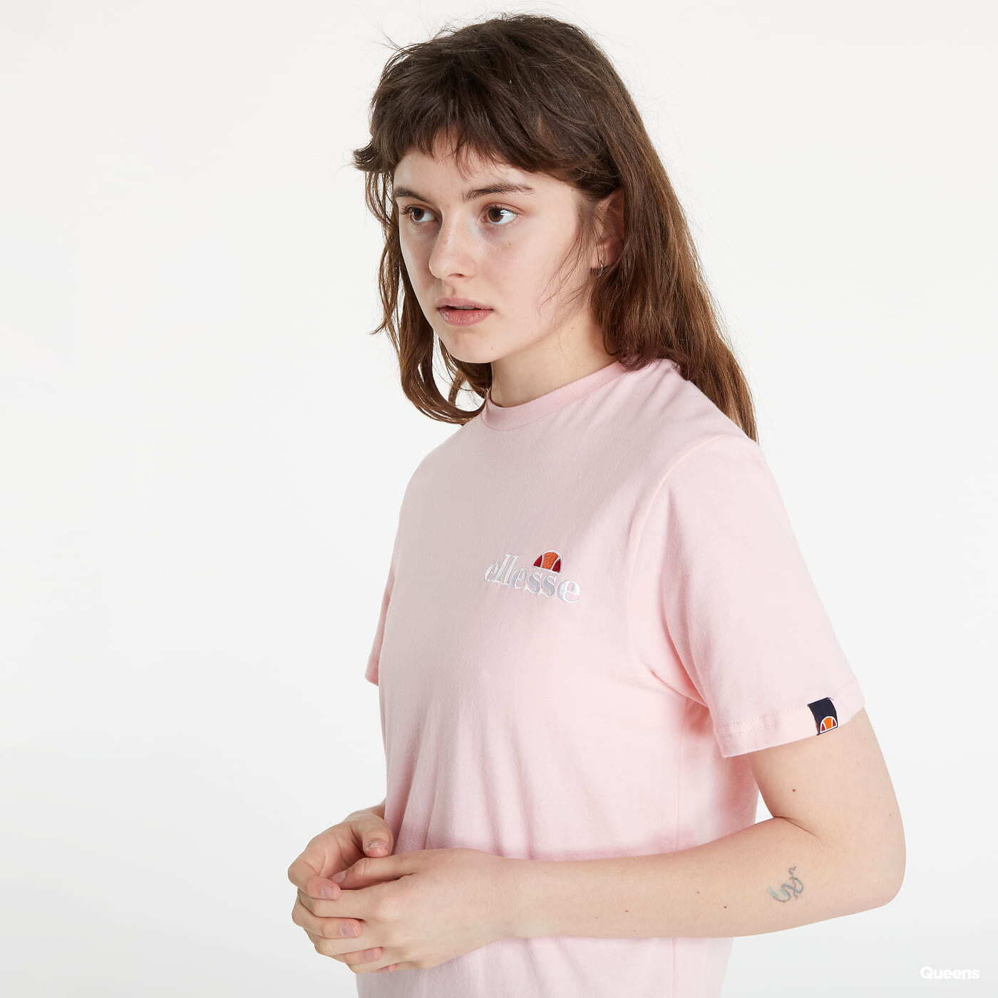Pink ellesse t shirt sales