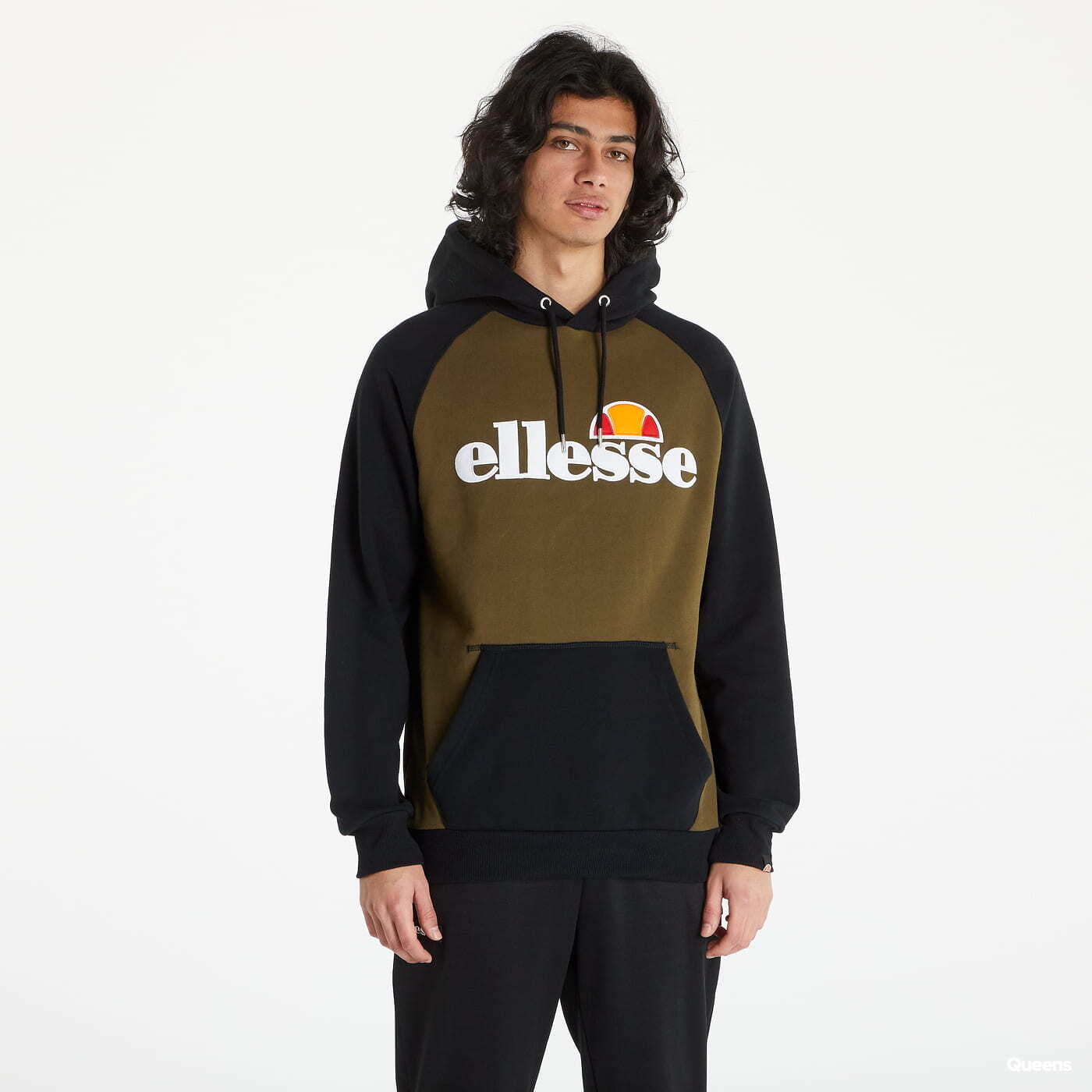 Hettegensere og sweatshirts ellesse Taliamento Hoody Black/ Green