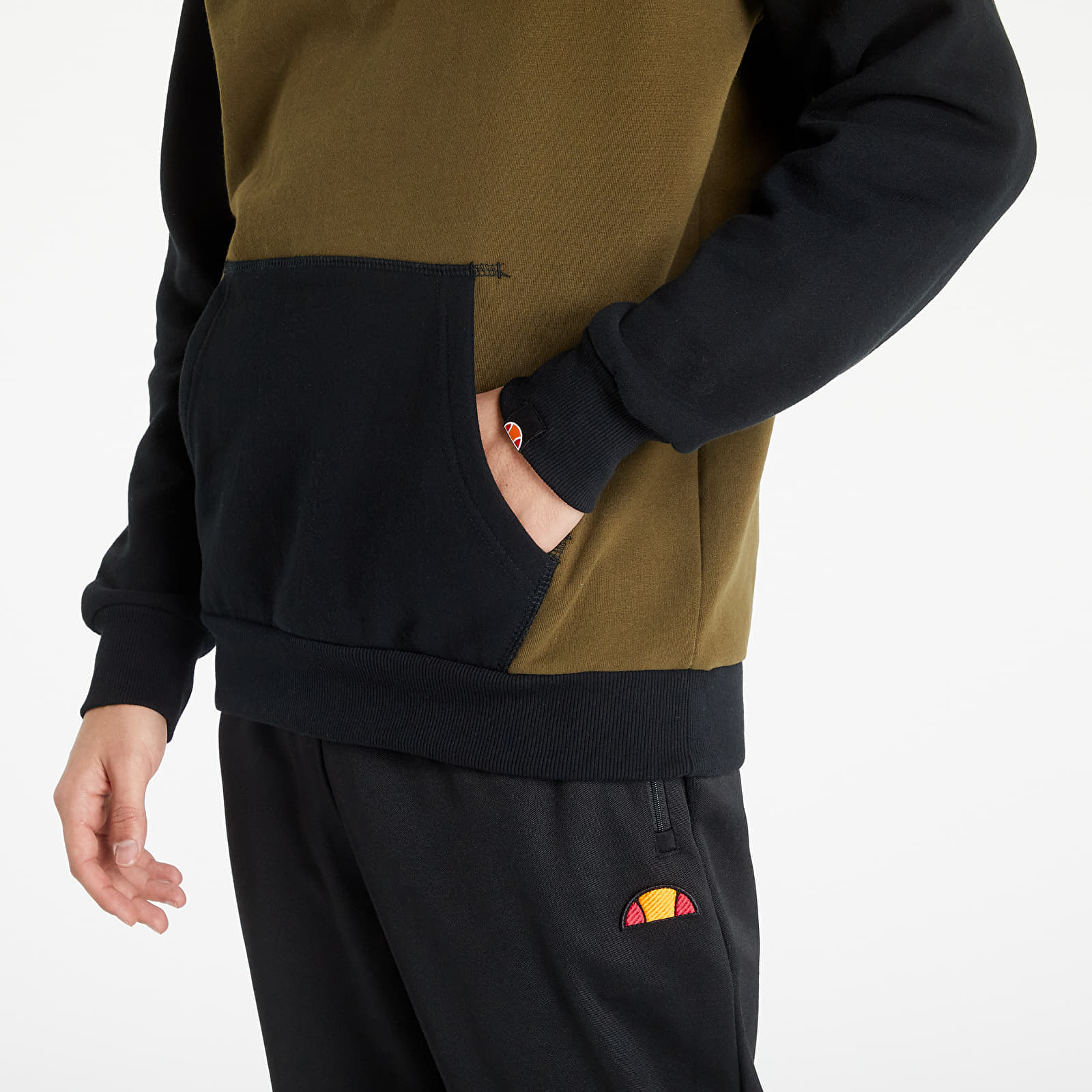 Hettegensere og sweatshirts ellesse Taliamento Hoody Black/ Green