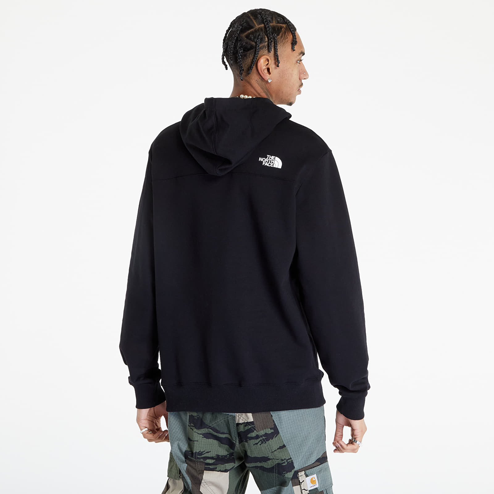 North face deals black camo hoodie