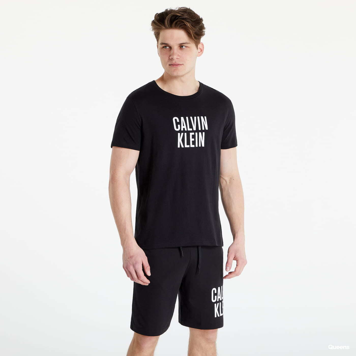 Trička Calvin Klein Organic Cotton Beach T-SHIRT Black