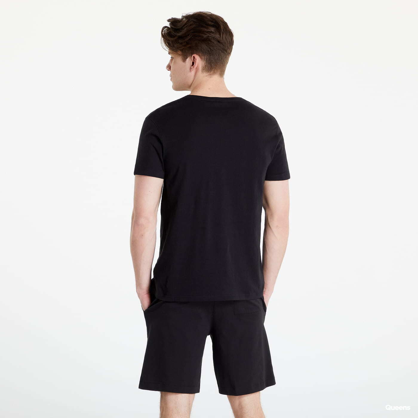 Trička Calvin Klein Organic Cotton Beach T-SHIRT Black