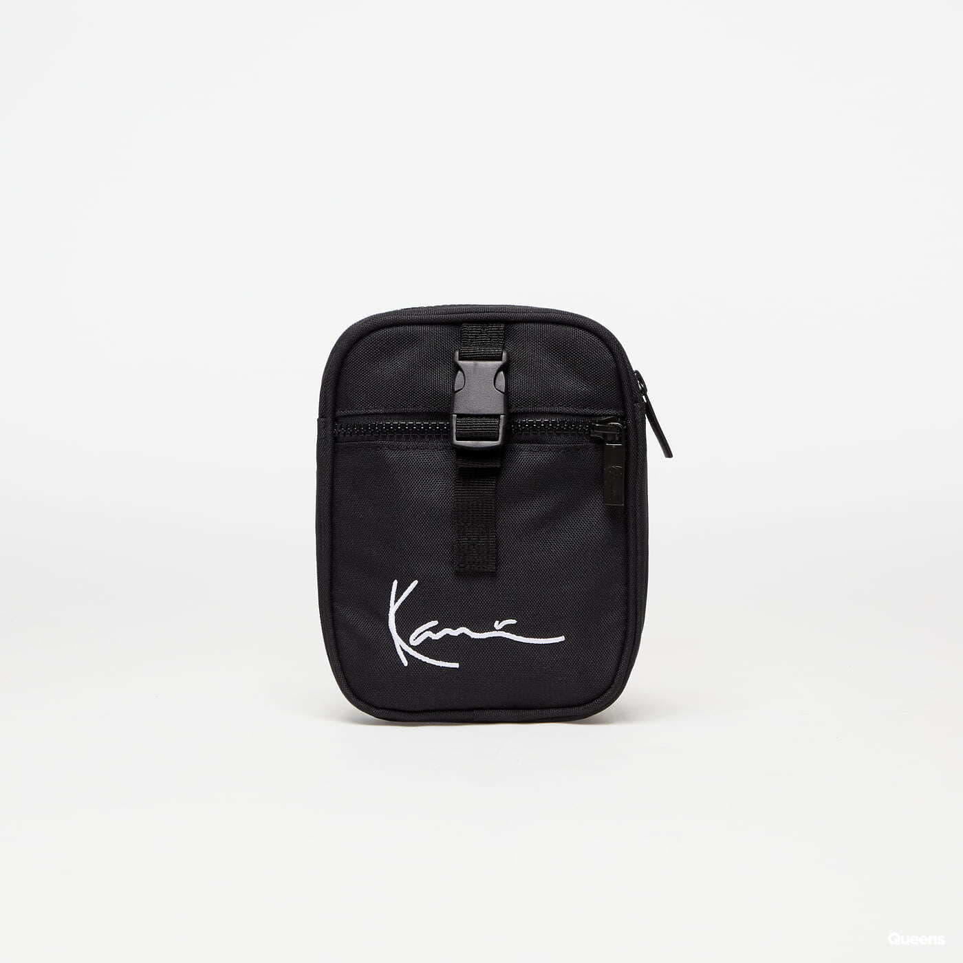 Batohy na ľadvinky Karl Kani Signature tape Messenger Bag Black
