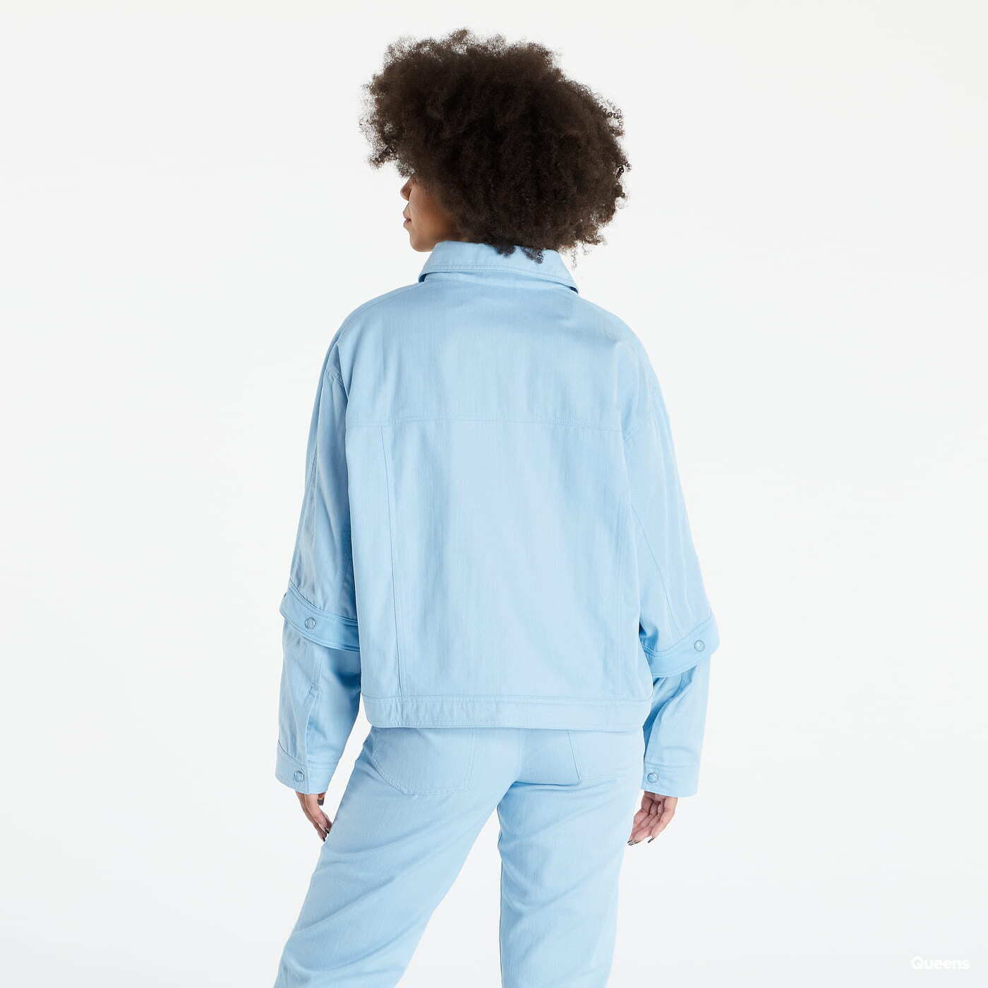 Jacken adidas Originals Twill Jackets Blue Track | Queens