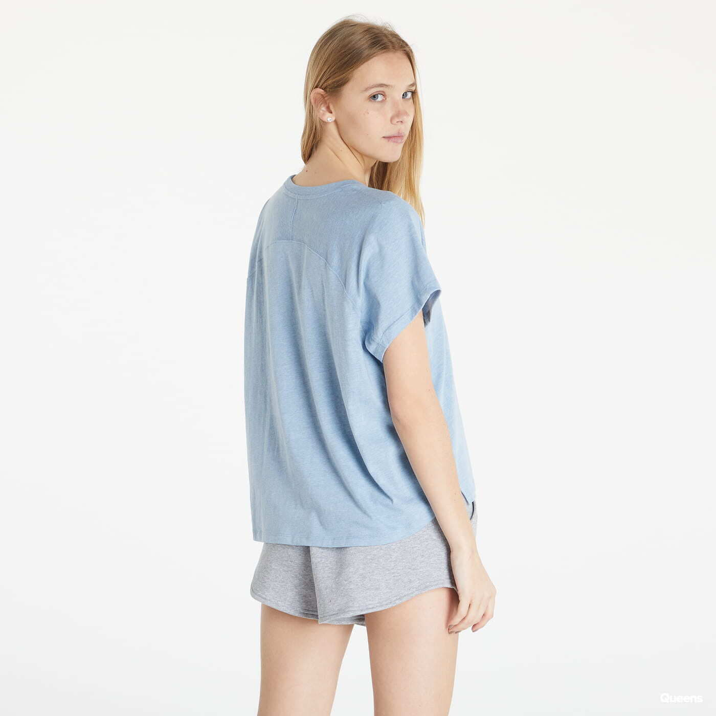 Tricouri  Under Armour Project Rock Respect SS Tee Blue