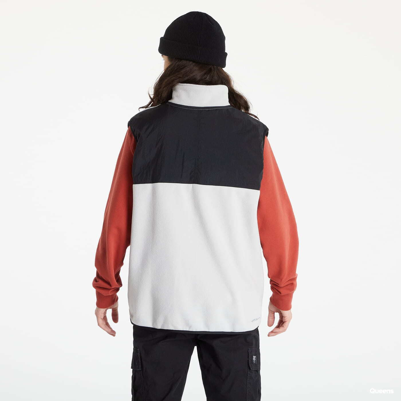 Westen Nike Polar Fleece Vest Grey/ Black
