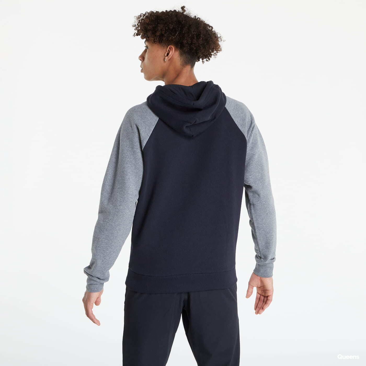 Mikiny Under Armour Rival Fleece Hoodie Black/ Grey