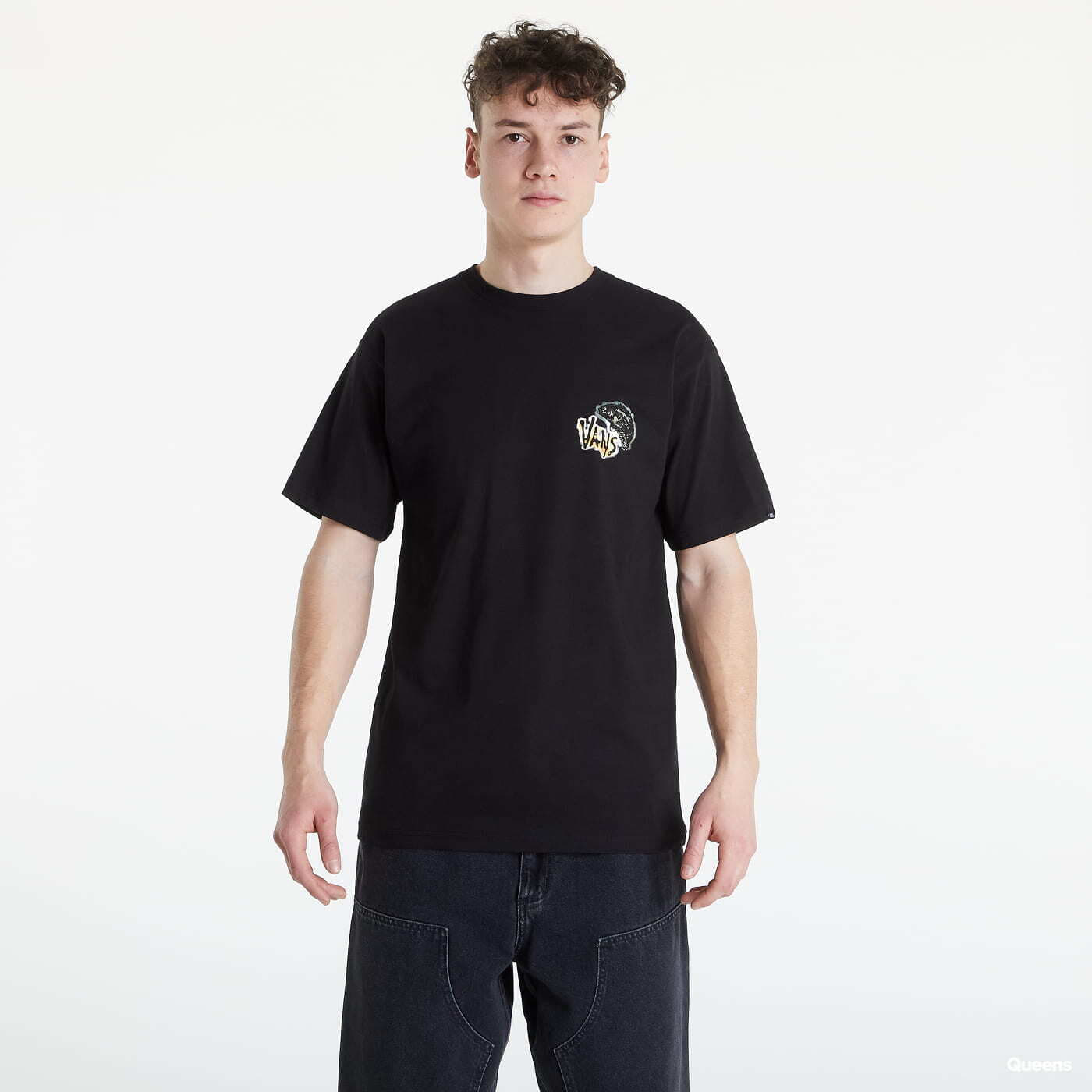 T-shirts Vans Bottom Feeder SS Tee černé