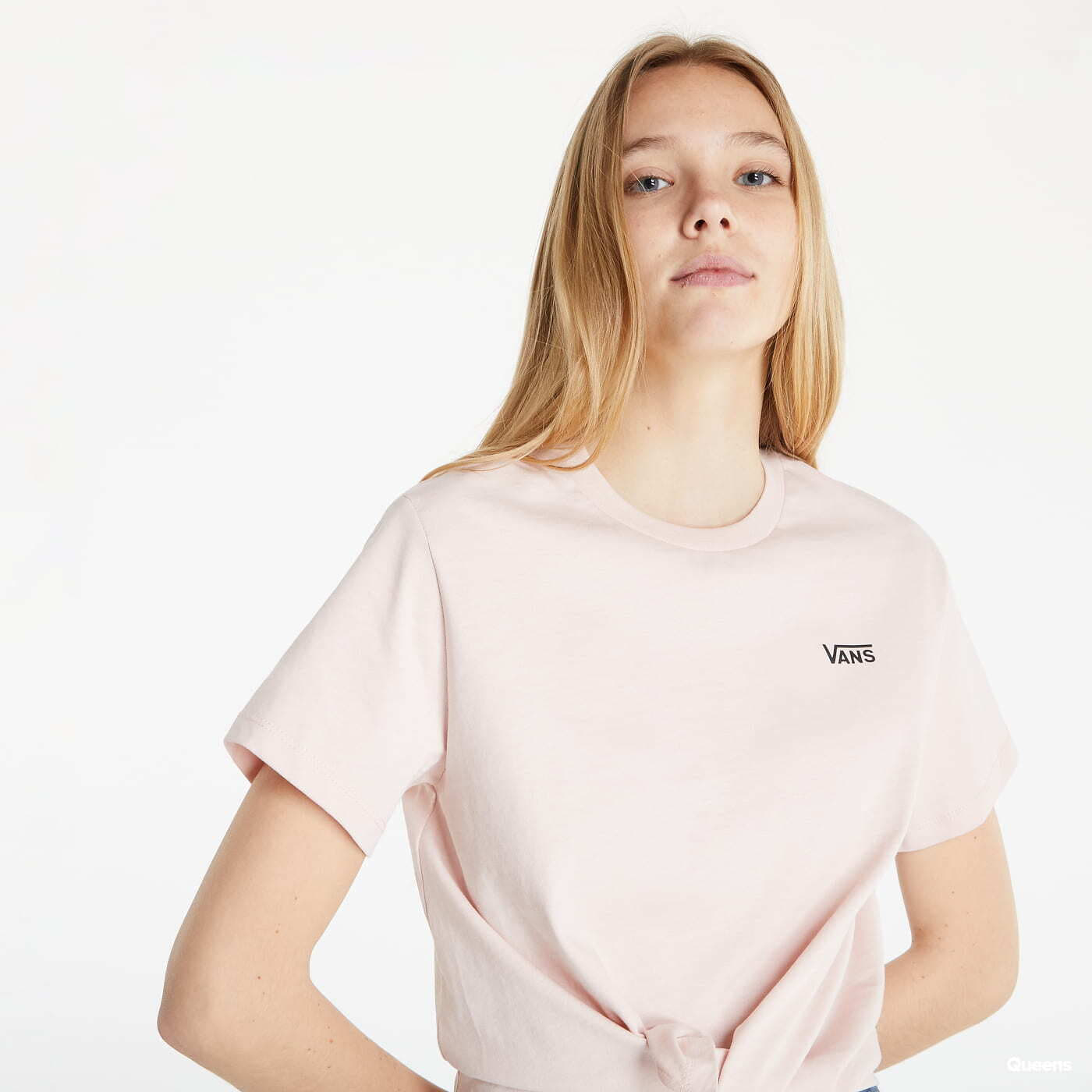 Trička Vans Boyfriend Knot Tee Pink