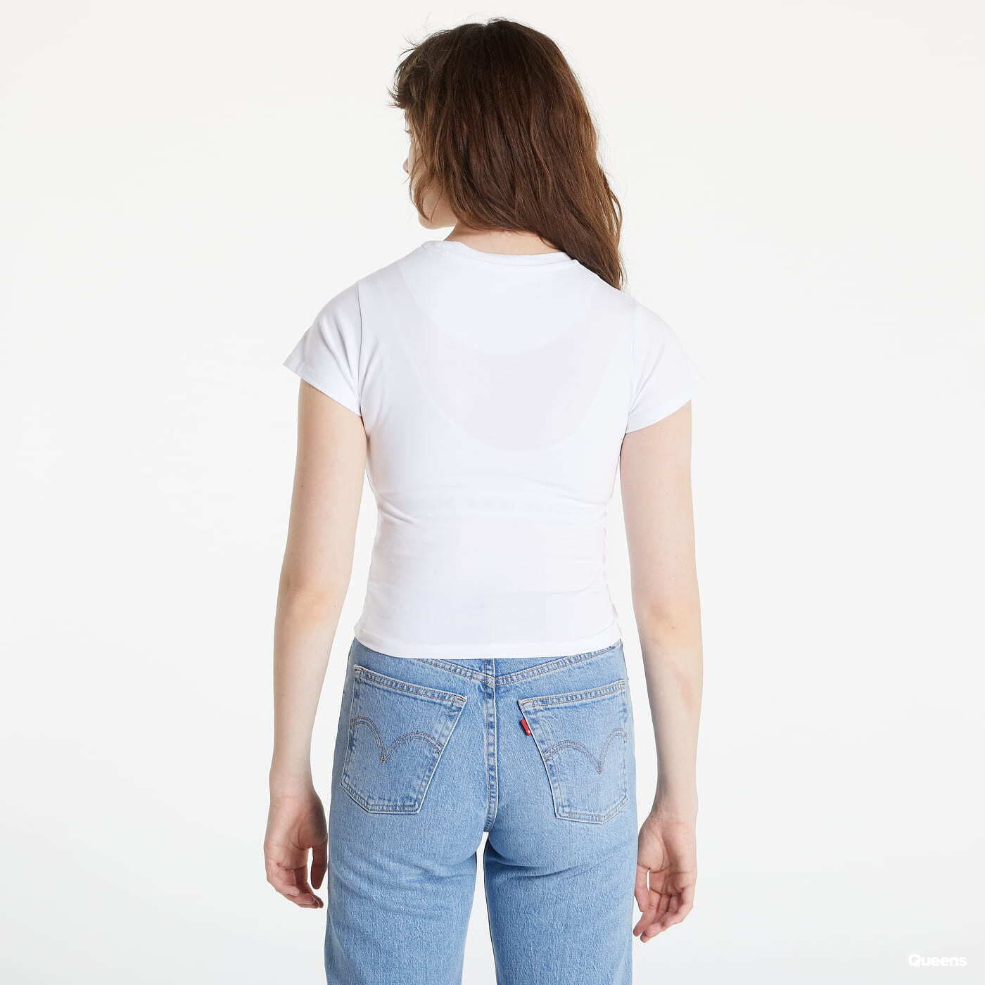 Camisetas Karl Kani Small Signature Short Tee White