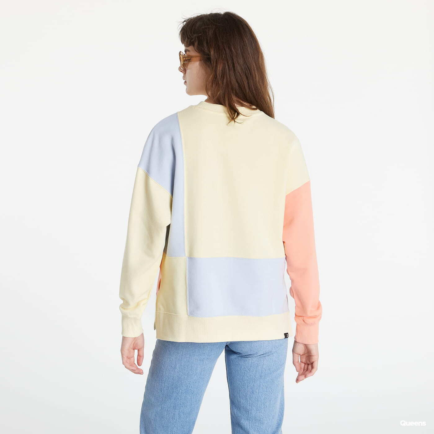 Mikinas ar kapuci un sporta krekli Puma Downtown Crewneck Yellow