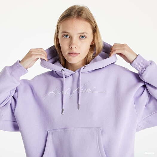 Karl kani purple hoodie discount
