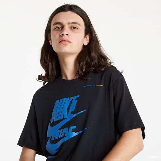 Nike Sportswear Short Sleeve Swoosh Logo T-shirt Black