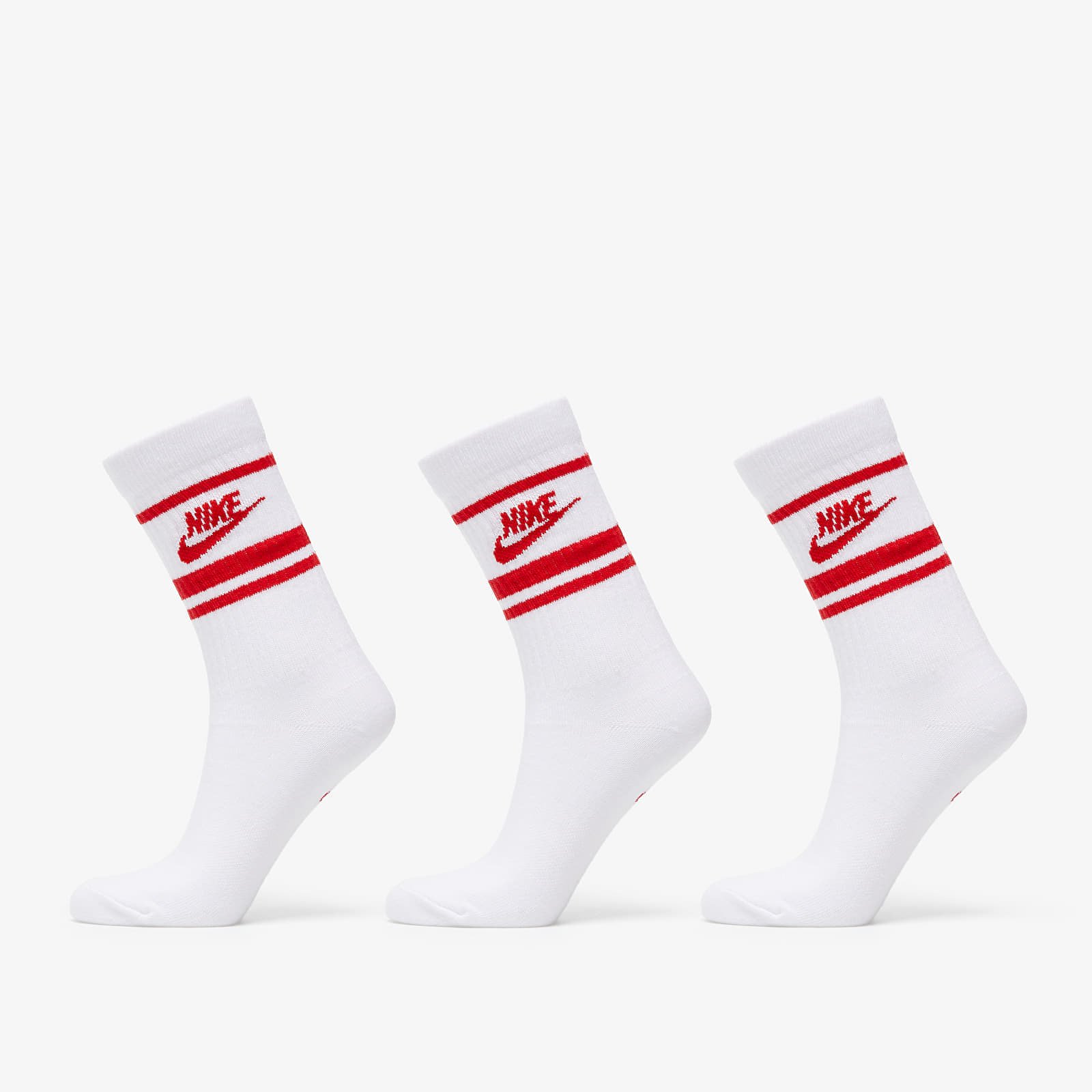 Red white nike socks 2025