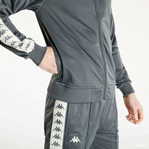 Kappa tracksuit grey outlet