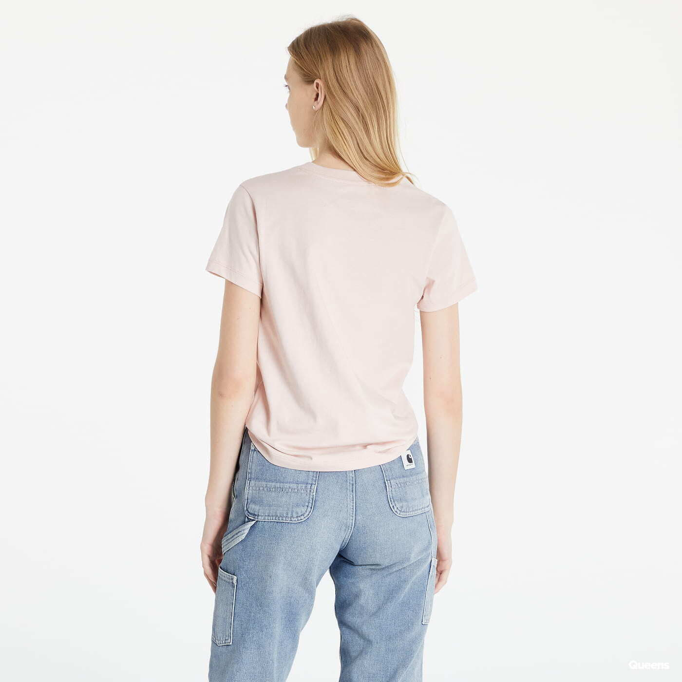 Trička Vans Flying V Crew Tee Pink