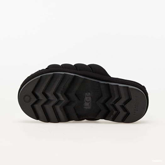 Ugg black slip on shoes discount