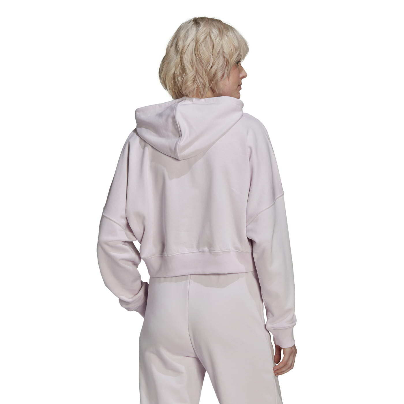 Coeeze cropped outlet hoodie pink