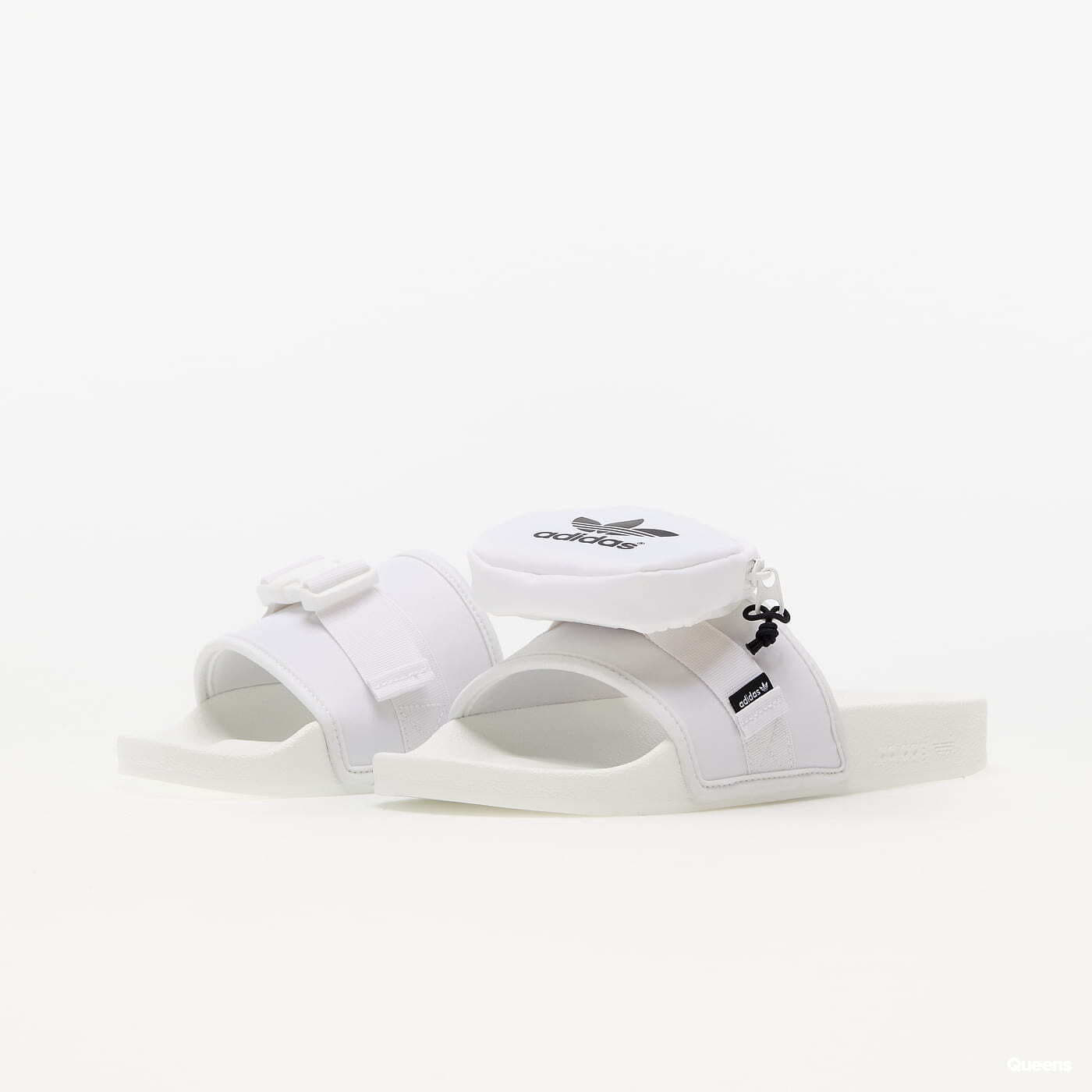 Summer shoes, sneakers and flip flops adidas Originals Pouchylette Cloud White/ Core Black