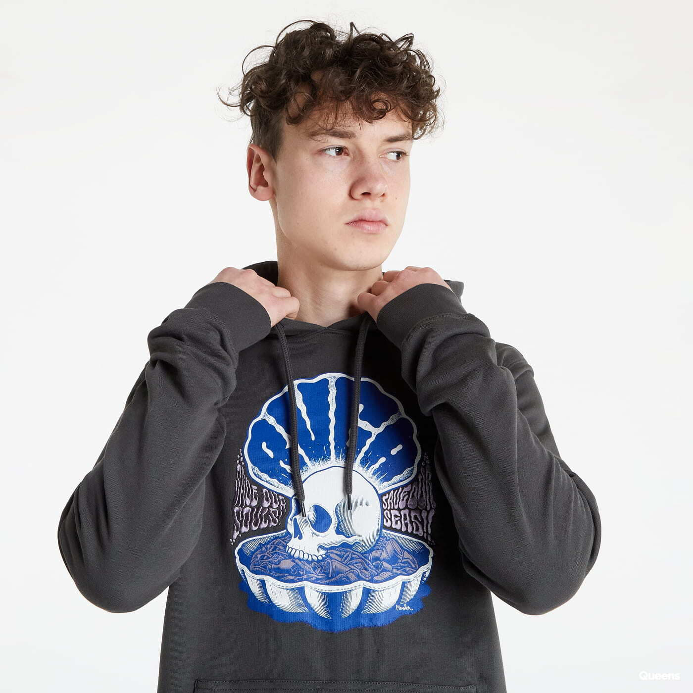 Φούτερ RVCA Save Our Souls Hoodie Grey