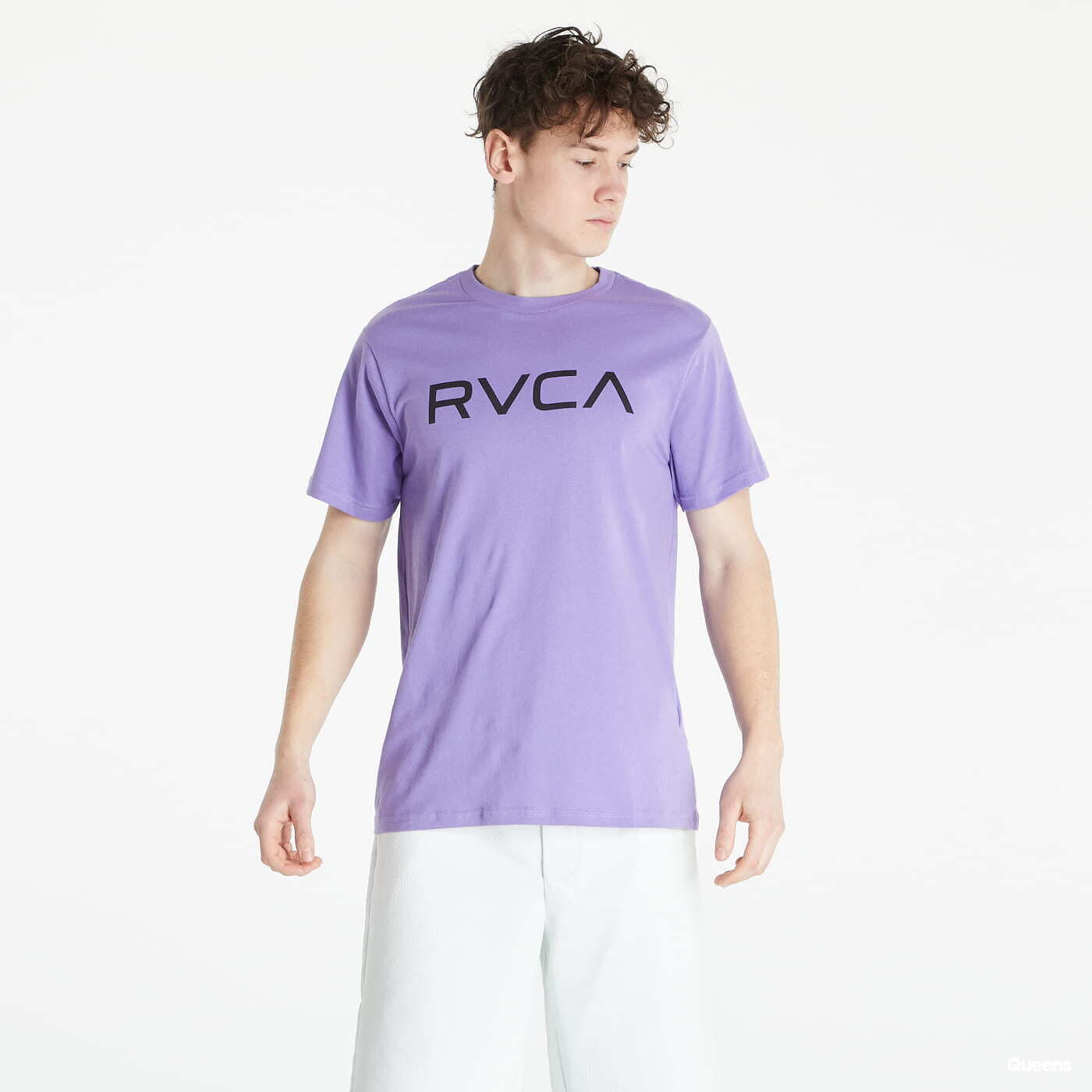 Trička RVCA Big RVCA Tee Purple