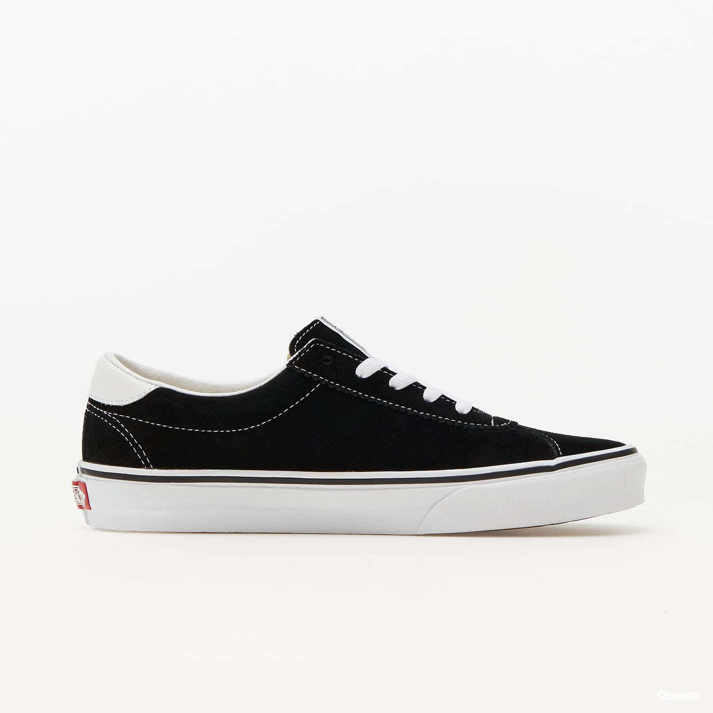 Vans sport suede black sale
