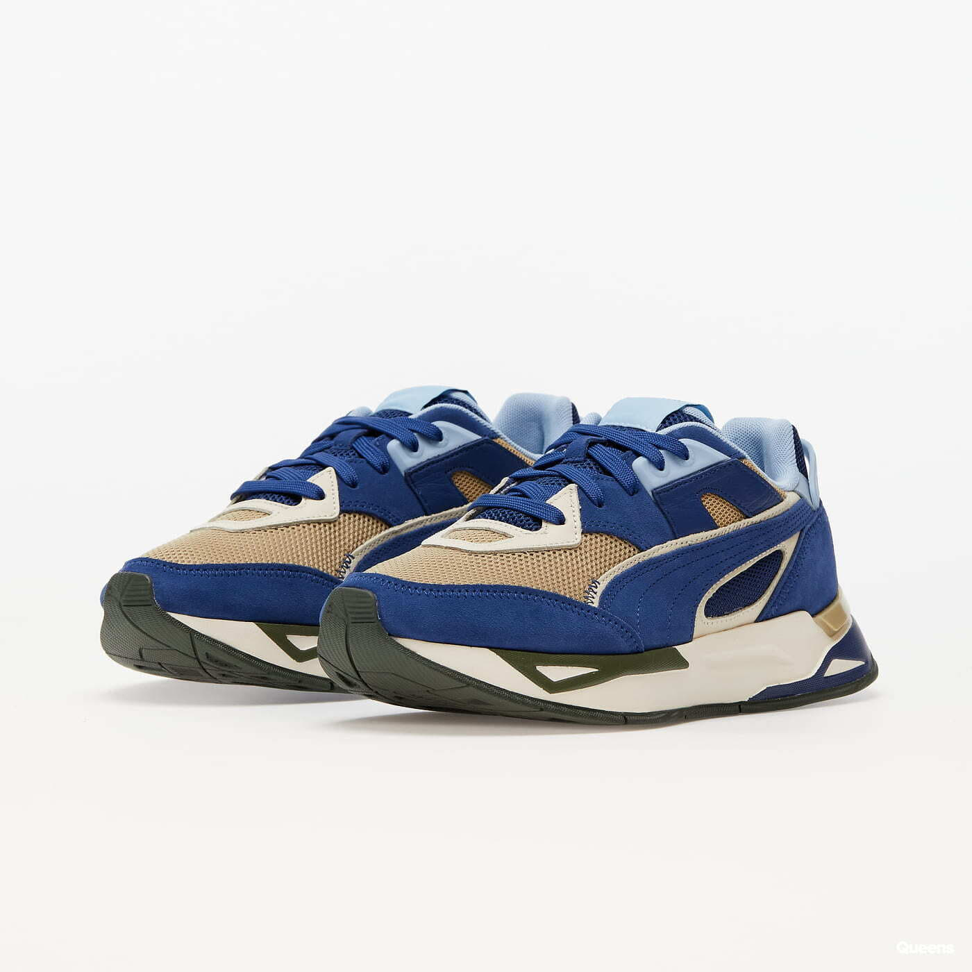 Women's sneakers and shoes Puma Mirage Sport KITSUNE blue depths-travertine