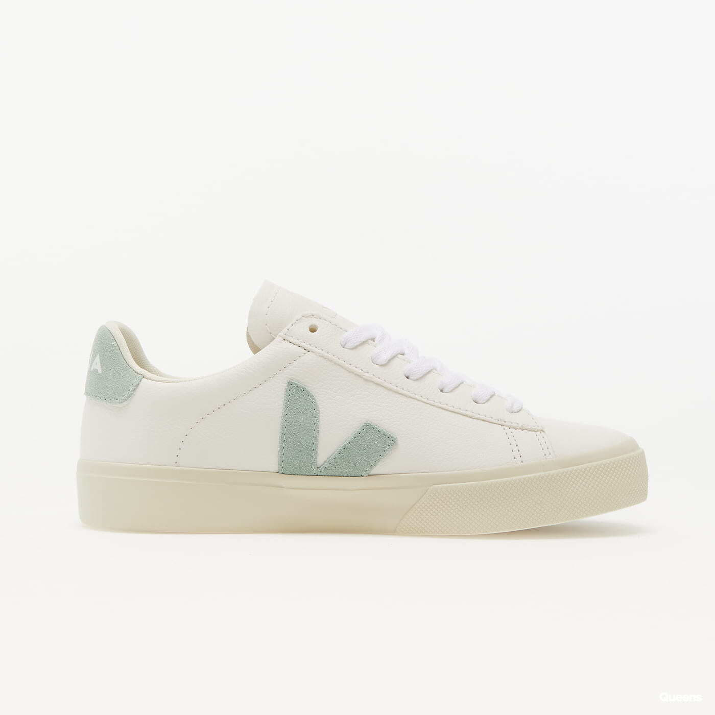 Women's sneakers and shoes Veja Campo Chromefree Leathe extra-white-matcha