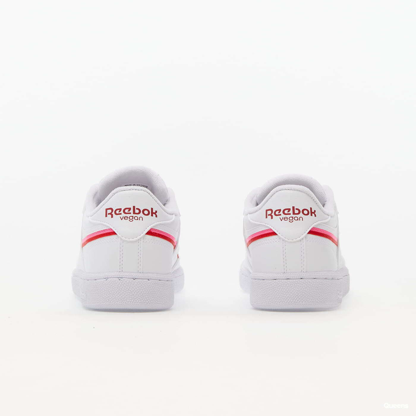 Naisten lenkkarit ja kengät Reebok Club C 85 Vegan FtwWhite/ AtoPink/ Vecred