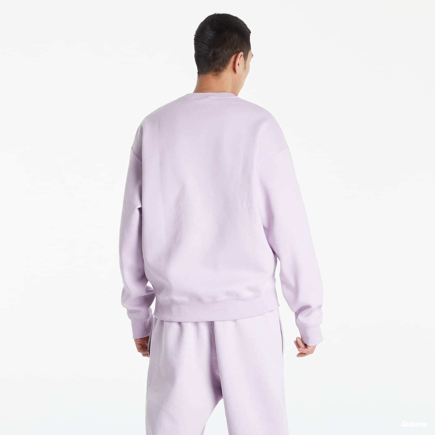 Mikiny Nike Sportswear Solo Swoosh Hw Bb Crew Doll/White