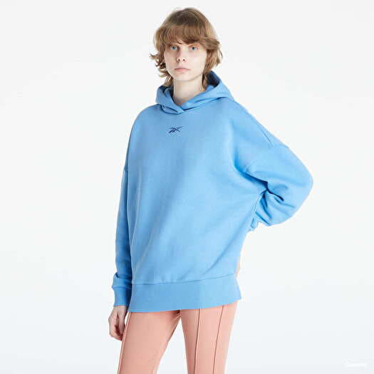 Hoodies and sweatshirts Reebok Studio Recycled Oversize Hoodie Blue Queens