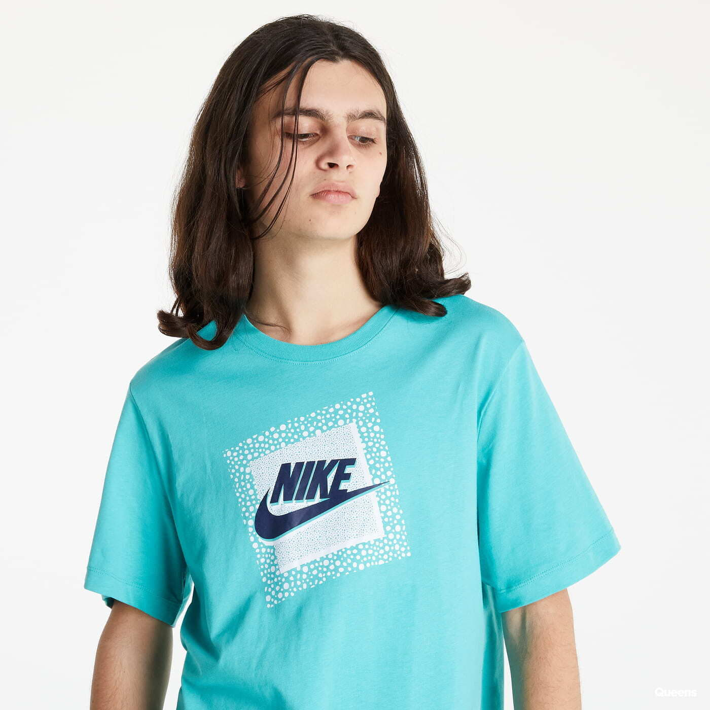 Turquoise nike t shirt sales