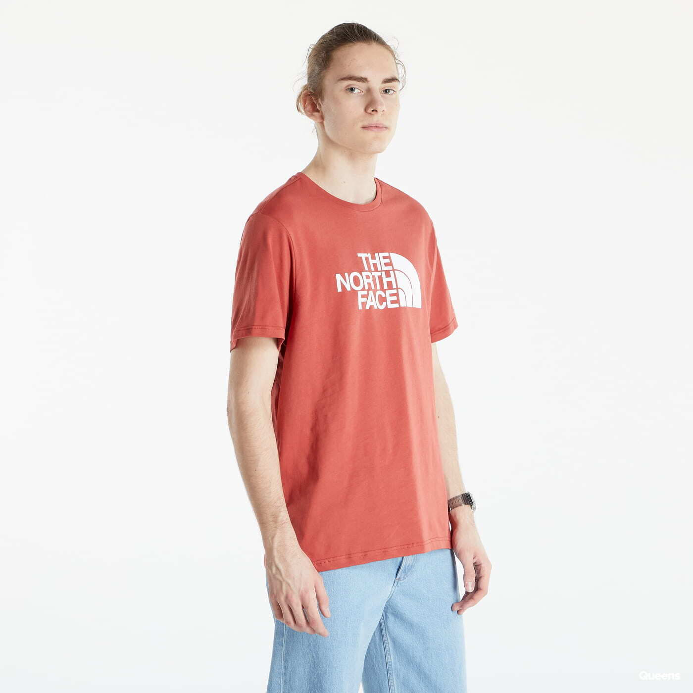 T-shirts  The North Face M S/S Easy Tee Tamdori Spice Red