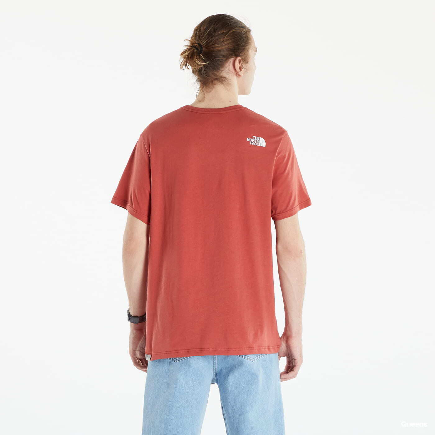 T-shirts  The North Face M S/S Easy Tee Tamdori Spice Red