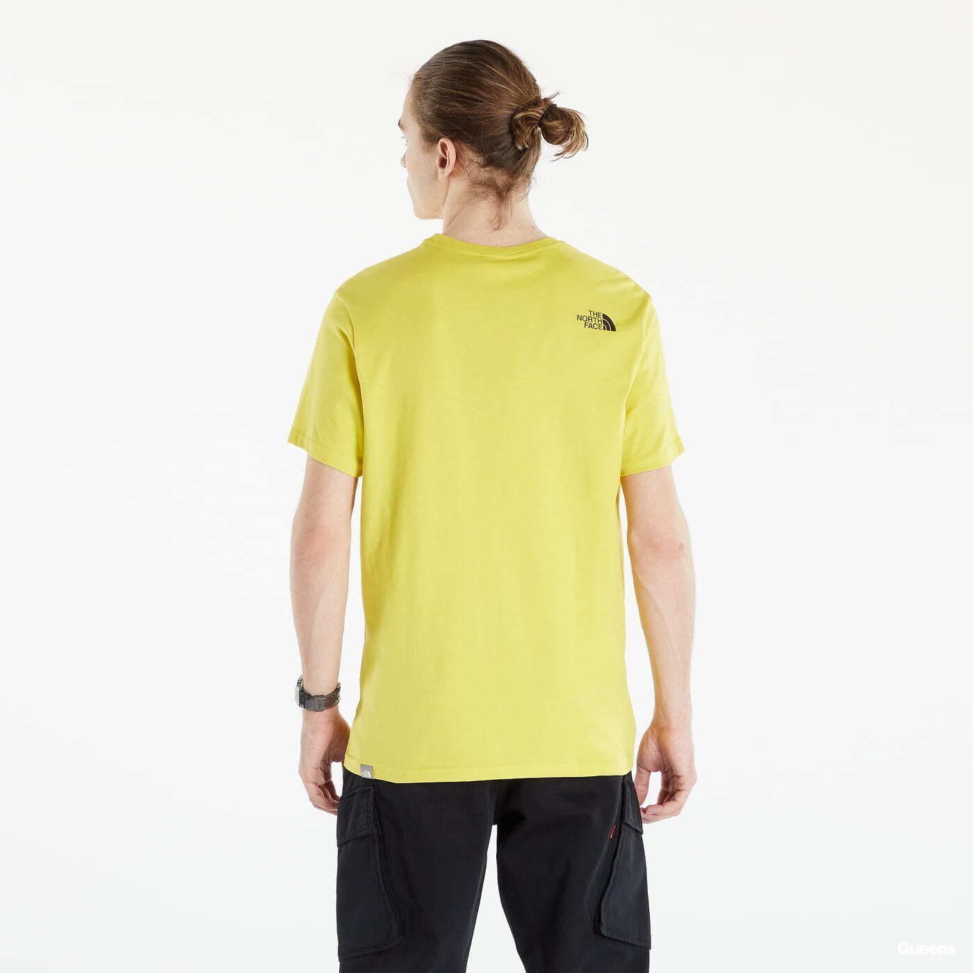Marškinėliai The North Face Mountain Line Tee Yellow