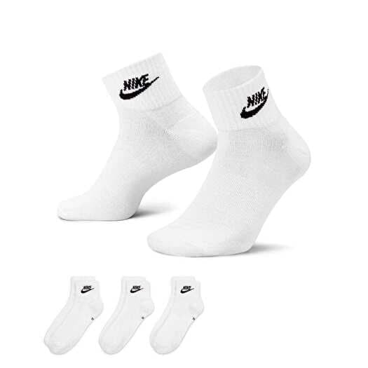 Socks Nike Everyday Essential Ankle Socks 3 Pack White Black Queens