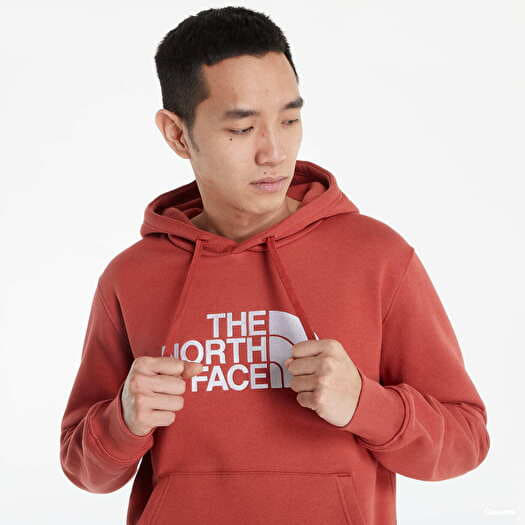 Sweatshirts The North Face Pulover Drew Peak Pullover Hoodie Men Red Queens
