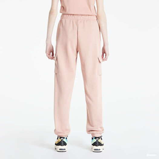 Jogger Pants Nike Sportswear Essential Fleece Cargo Pants Pink