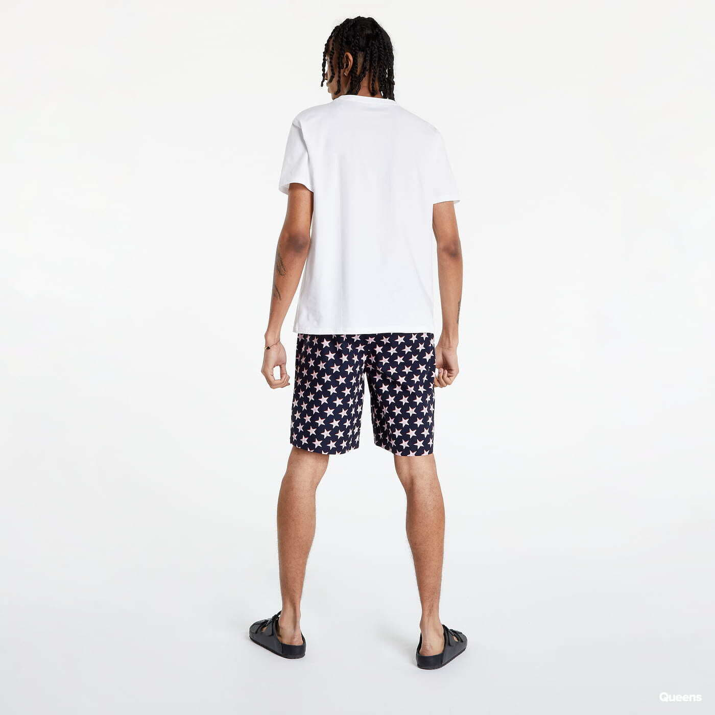 Pyžama Tommy Hilfiger CN SS Short Woven set White / Black