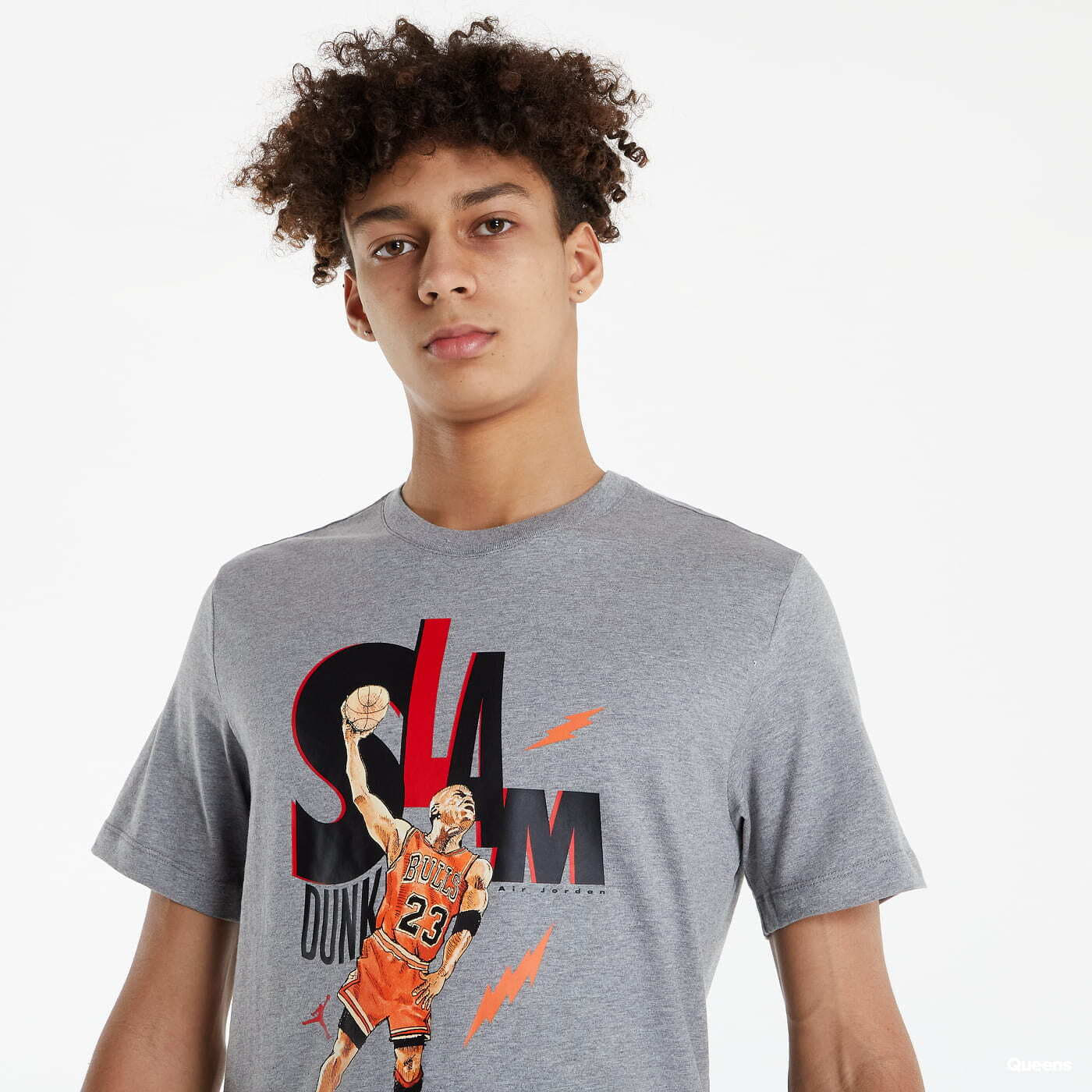 Koszulki Jordan M J Game 5 SS Crew Grey