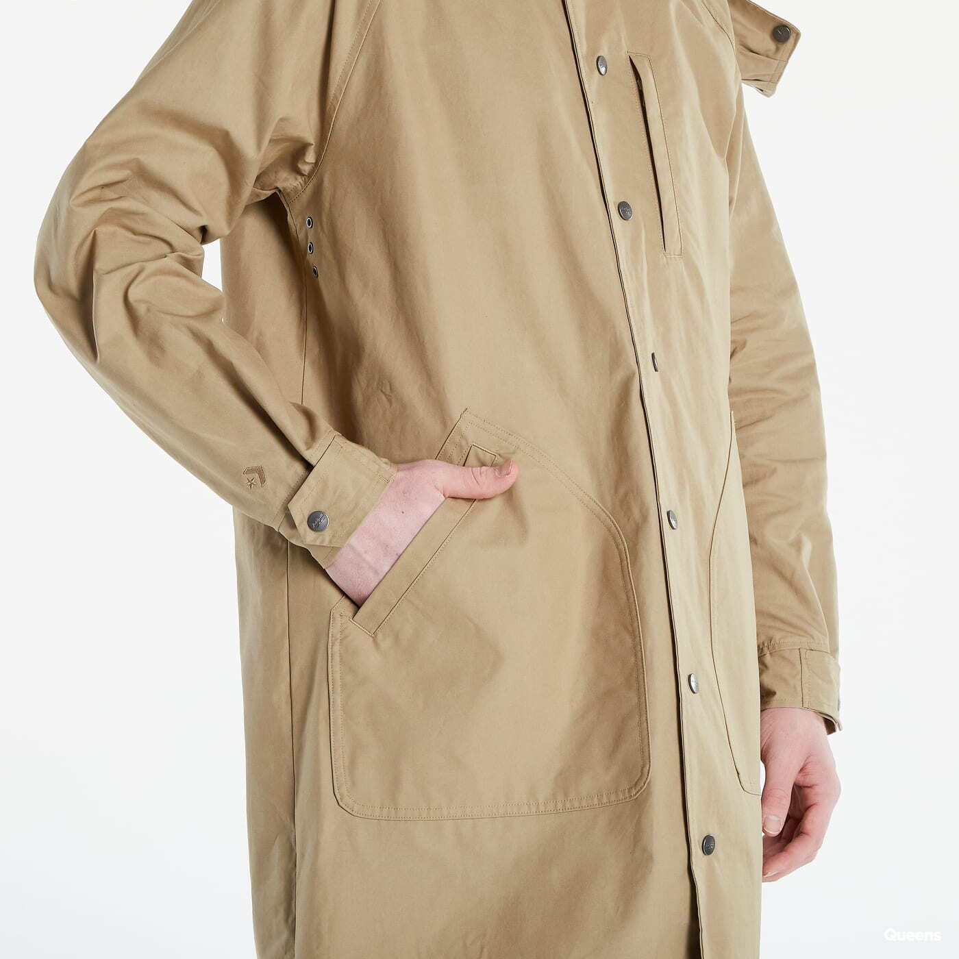 Jackets Converse x Todd Snyder Parka Lead Grey Beige | Queens
