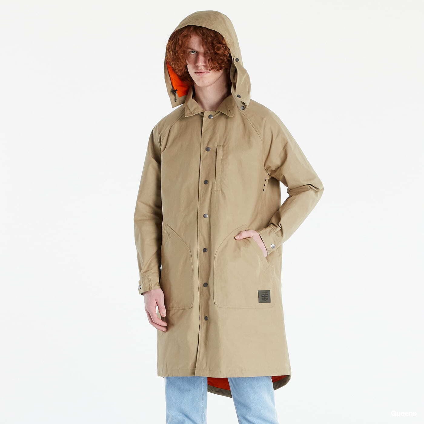 Jackets Converse x Todd Snyder Parka Lead Grey Beige | Queens