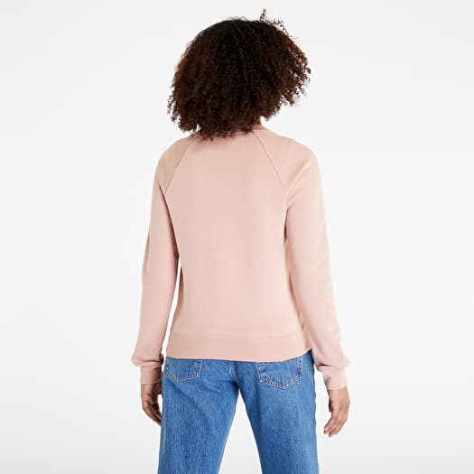 Nike essentials crew neck 2025 sweatshirt in dusty pink