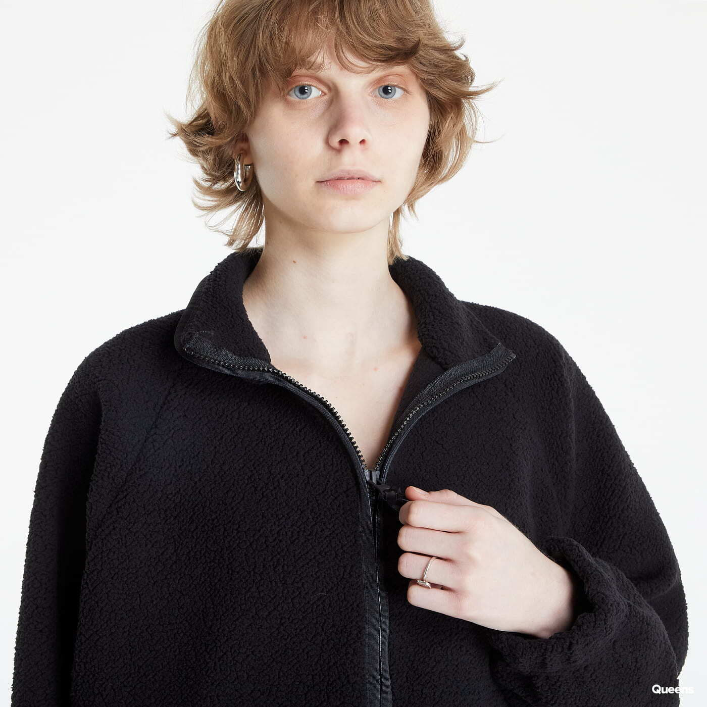 Giacche Nike Sherpa Fleece Jacket Black