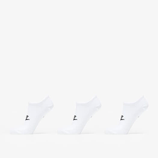 Nike NSW Everyday Essential No-Show Socks 3-Pack White/ Black