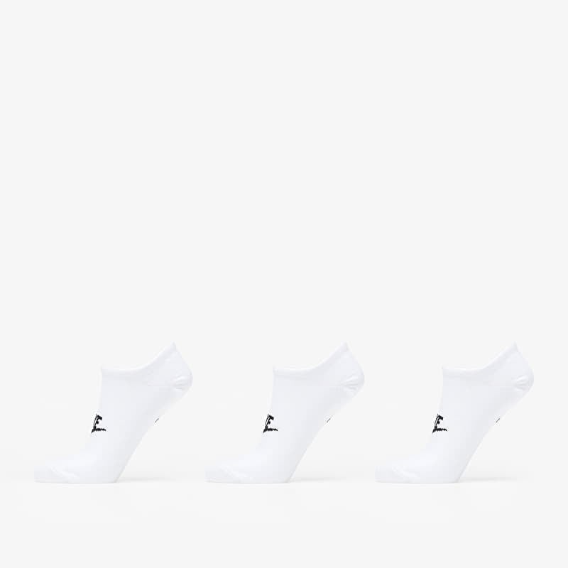 Nike NSW Everyday Essential No-Show Socks 3-Pack White/ Black