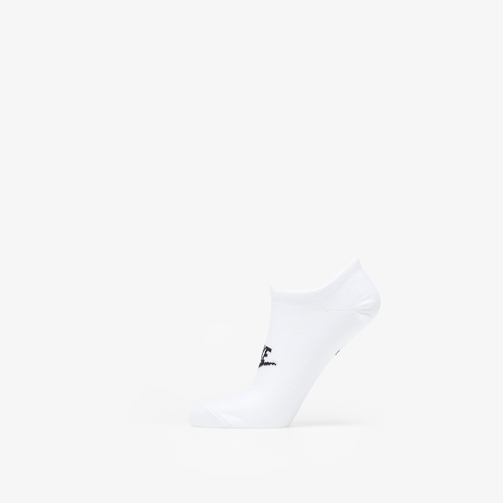 Nike NSW Everyday Essential No-Show Socks 3-Pack White/ Black - 1 | YEO