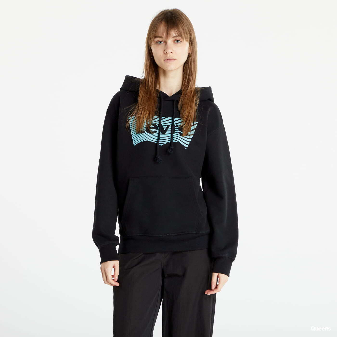 Mikiny a svetry Levi's® Standard Graphic Hoodie Black